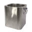 Square 3 Liter Stainless Steel Ice Bucket