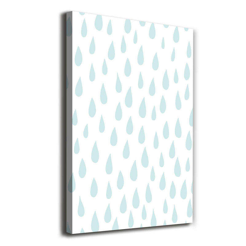 Droplets - Wrapped Canvas Print