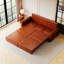 Canapé rembourré, canapé-lit escamotable, canapé-lit convertible avec garniture cloutée pour salon, appartement, bureau