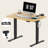 Home Office Height Adjustable Standing Desk With Built-in Power Outlet-1213942072