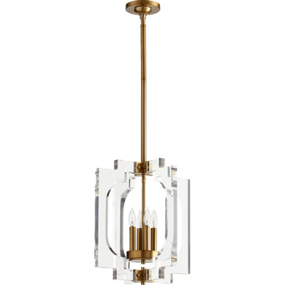 Pavan 4 - Light Geometric Chandelier
