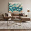 «Coastal Mermaid Scale Plus», art mural sur toile grise-1586432938