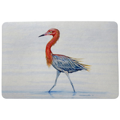 Tapis d'entrée / extérieur antidérapant Thanos Egret