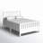 Esteban Wood Platform Bed with Headboard-428911001-428910982