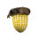 Rustic Lodge 1 - Light Flush Mounted Sconce