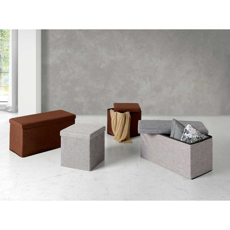 Gresia Square Ottoman with Storage