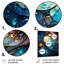 Décoration murale spirale fluide II - Spirales abstraites en métal-69467297