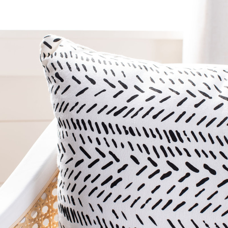 Sarden Cotton Reversible Throw Pillow