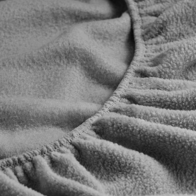 Drap-housse, Drap-housse pour lit simple TG, Gris