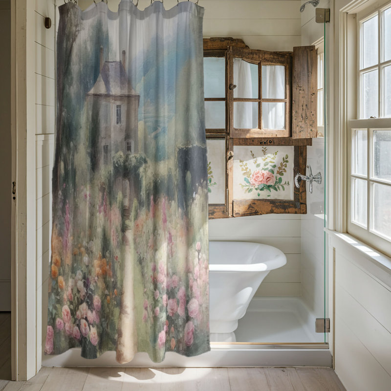 Shower Curtain, 74"H x 71"W