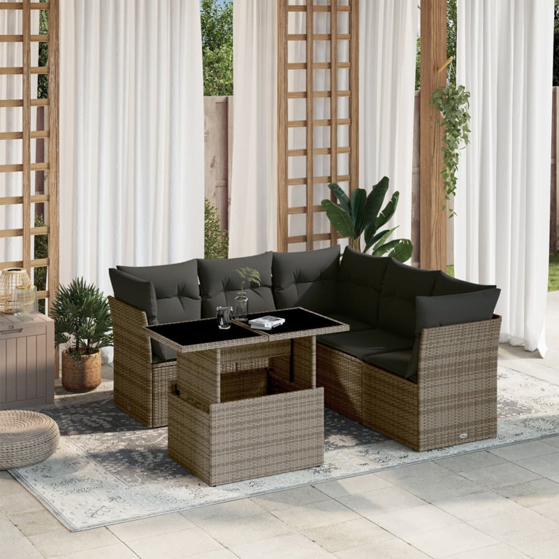 Ensemble de canapé de jardin Vidaxl