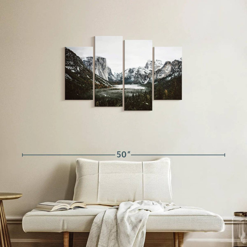 Alvord Yosemite Winter Magic, H 22 po x l 36 po