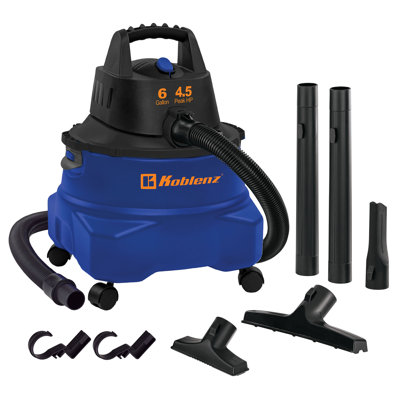 Aspirateur sec / humide 9 gallons avec puissance de 5 ch avec outils et accessoires