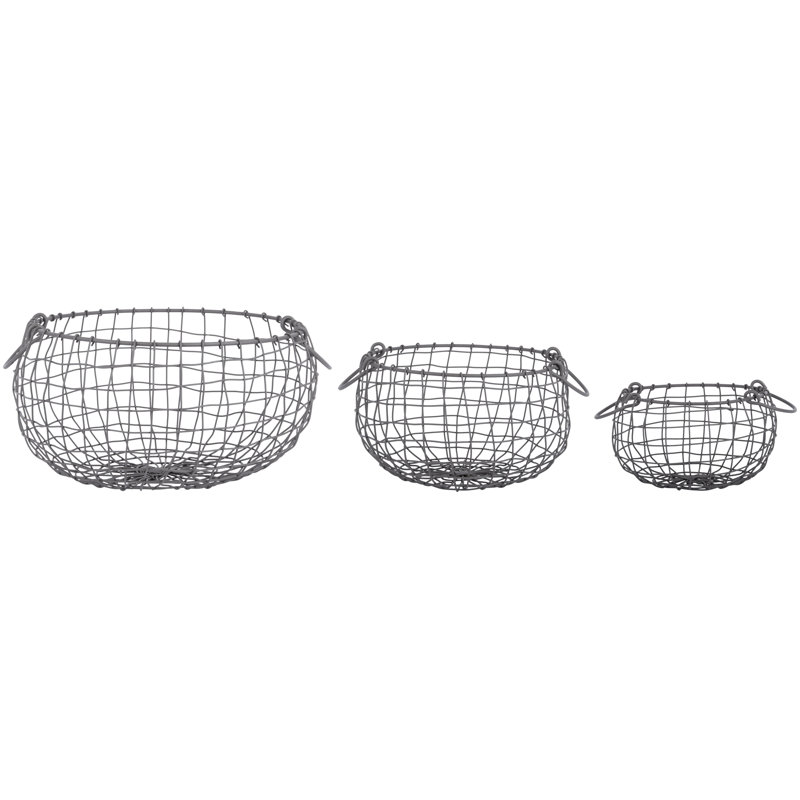 Small Pear Shape Wire Basket