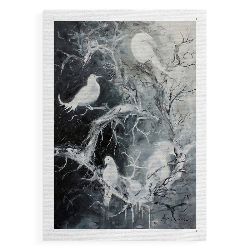ANIMAUX, série X - Impression sur toile seulement - NON CADRE, H 36 po x l 24 po