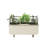 Mini Herb Plastic Outdoor Pot Planter with Trellis-965077536-965077538
