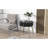 19.6'' Easy Assembly End Tables With High Gloss Faux Marble Tabletops-603188820