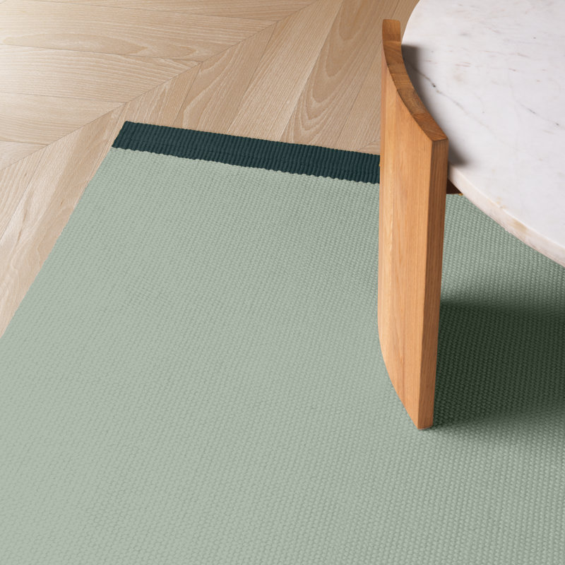 Luxe Bamboo 2-Tone Rug, Runner 2'11" x 7'