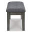 Banc rembourré Frisby