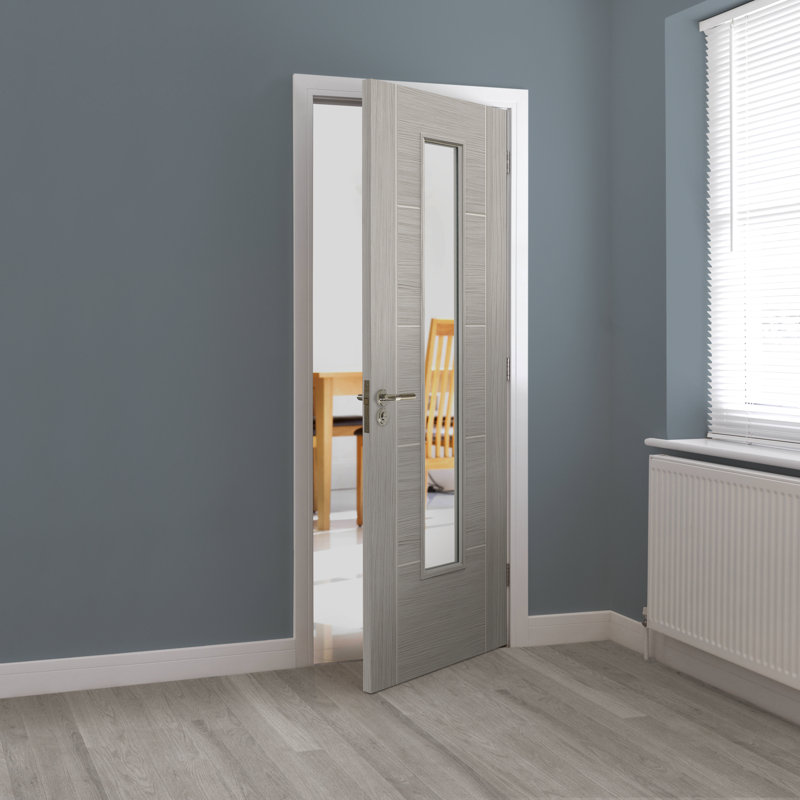 Lava Internal Door Prefinished, 198.1cm H x 68.6cm W x 3.5cm D