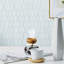Carrelage mosaïque en verre brillant classique 13,31 po x 10,24 po Classic-58234812