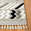 Tapis d'intérieur / extérieur géométrique noué à la main Kal-457653158