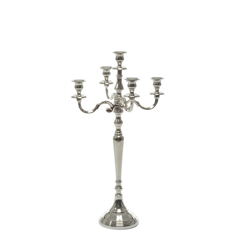 Aluminum Tabletop Candelabra
