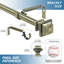 Tringle à rideaux simple 0,75 po Waldo-1098610766-1098610755