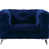 Tissu bleu sélectionné