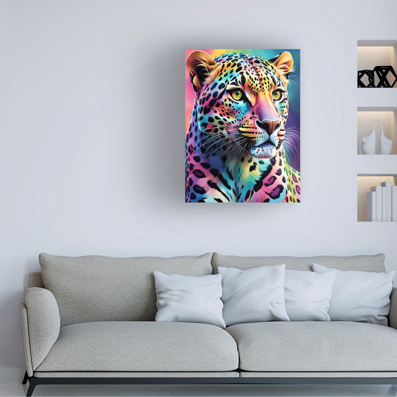 Art sur toile Tina Lavoie, H 14 po x l 19 po