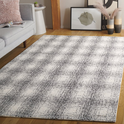 Tapis ivoire / noir Ebony 809
