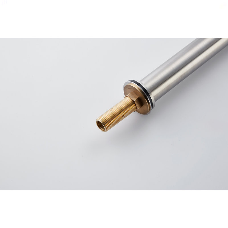 Robinet remplisseur de pot avec tige d'extension, Nickel brossé
