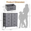 Hanh 80 cm W Chest of 8 Drawers