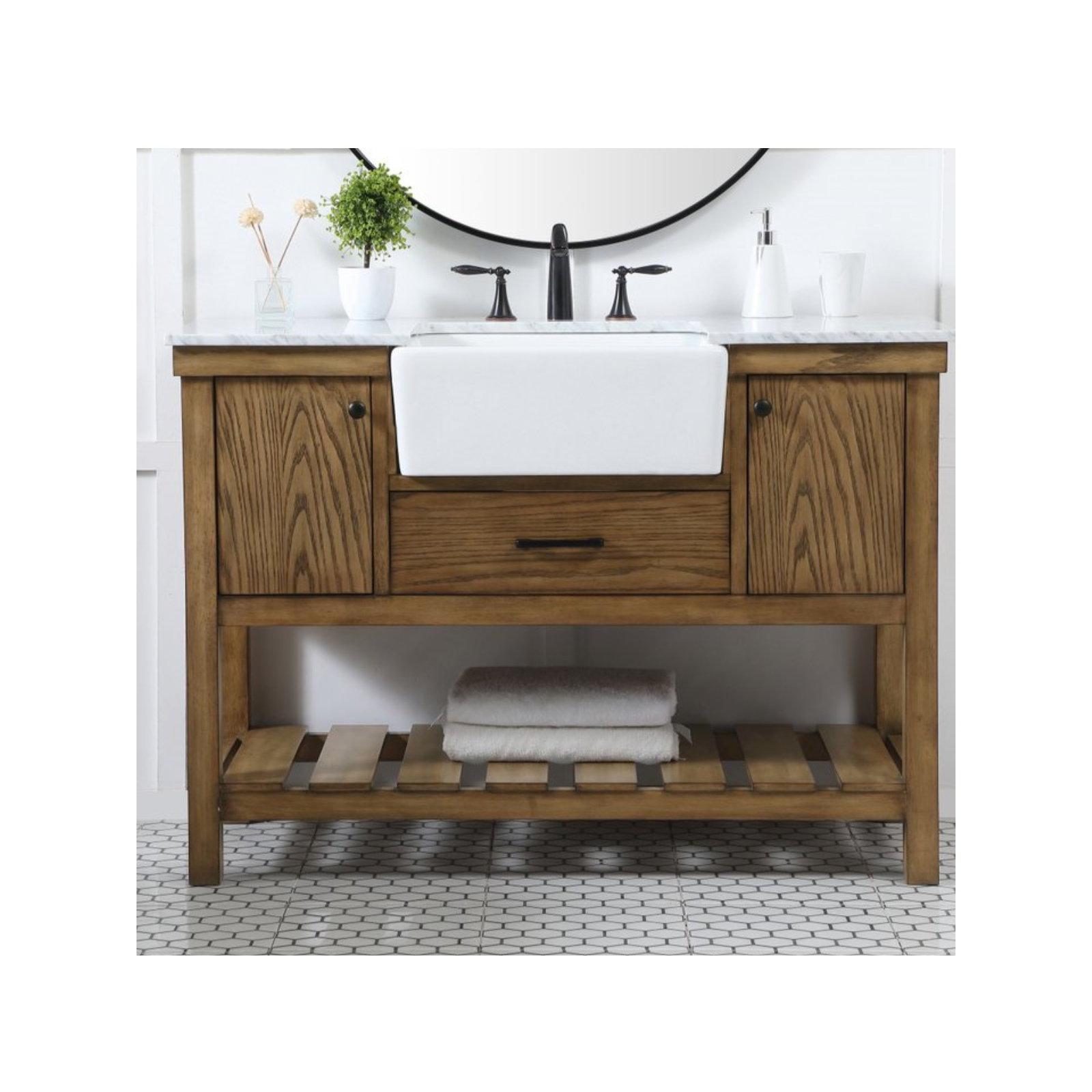 Pelaghia 48'' Single Bathroom Vanity, Driftwood