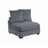 6pc Modular Sectional Set Corduroy Couch