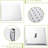 Shower System Kit - 16 Inch Ceiling Mount Square Dual Head With -Balanced Valve, Rainfall And Handheld, Easy Installation Browning Resistance Mounted In-120951930