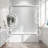 55"-60" W x 60" H Shower Door-128504513