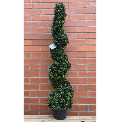 Anastassios 120cm Faux Topiary Tree in Pot
