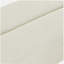 Lit simple escamotable avec repose-pieds et matelas, lit d'invité convertible, blanc