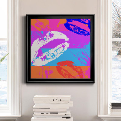 " Kiss " Painting Print