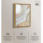 Toile or blanc élégant, art blanc et or par Art Remedy-105311946-105311944
