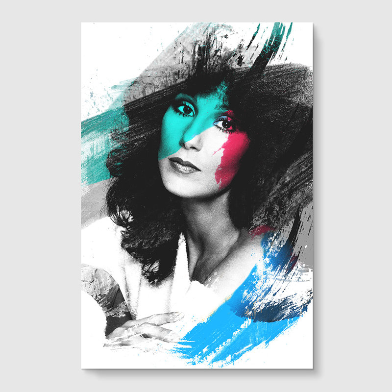 Cher - Frameless Print, 59.4cm H x 42cm W