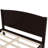 Queen Size Platform Bed, Solid Wood Platform Bed With Support Slats And Strong Structure, No Box Spring Needed, Espresso-1495757242-1495757243