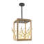 Luminaire suspendu à DEL 4 lumières Lusteria