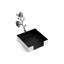 Black Orchid 5.25" W Napkin Holder