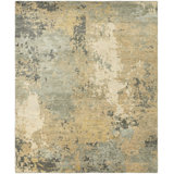 Gaastra Wool Abstract Area Rug in Beige
