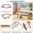 Mishelle Upholstered Daybed with Fence and Stairs-1137170996