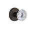 Grandeur Georgetown Rosette Passage with Fontainebleau Crystal Door Knob-1154411887-1193457059