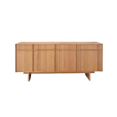 Armoire d'appoint en bois massif Simple