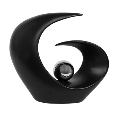Sculpture abstraite Wave Clash